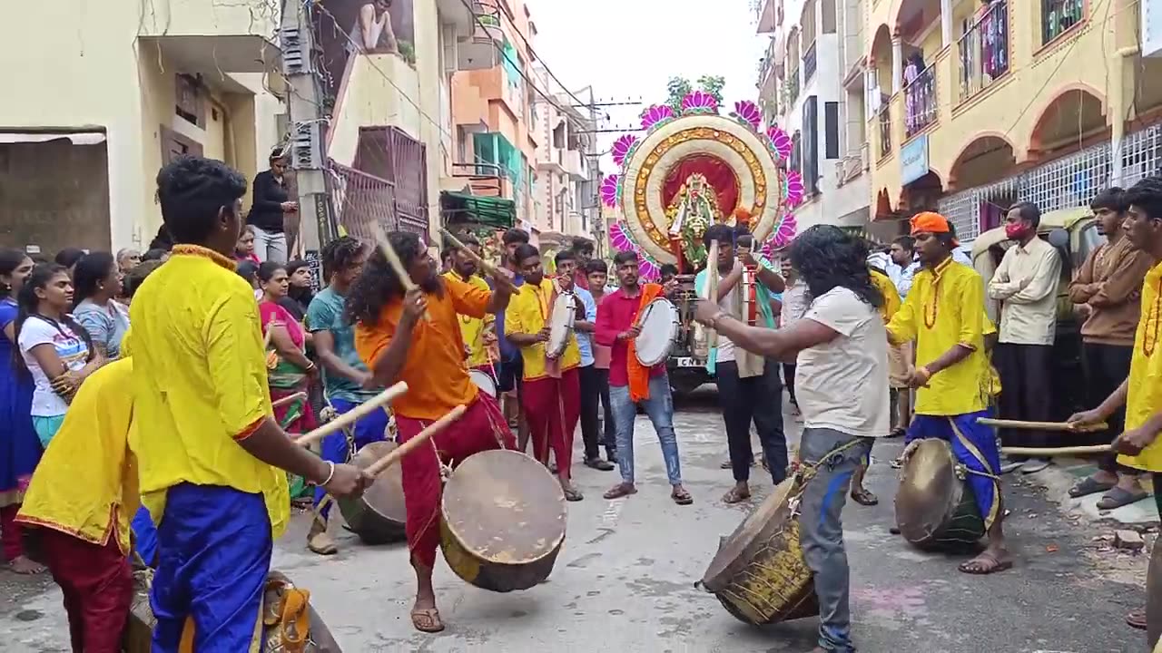 Mysore Nagari Drum Playing