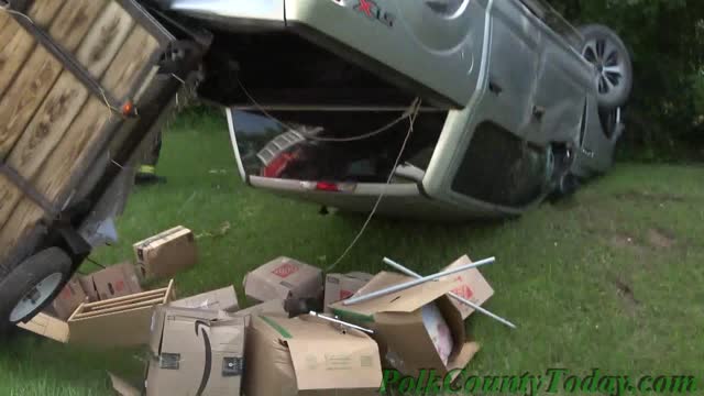 PICKUPS COLLIDE, ONE ROLLS, SCHWAB CITY TEXAS, 05/13/22...