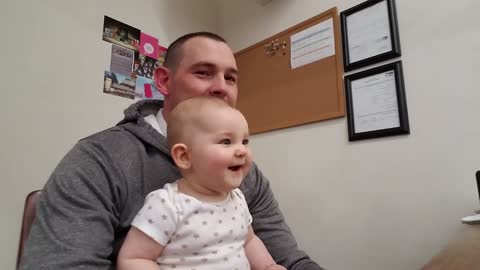 This Cute Baby's Reaction to Elmo will melt your heart TRY NOT TO SMILE I DARE YOU