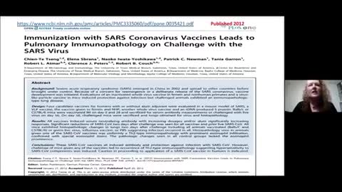 Professor Dolores Cahill: m'RNA Vaccines and genetic side effects (Studies)