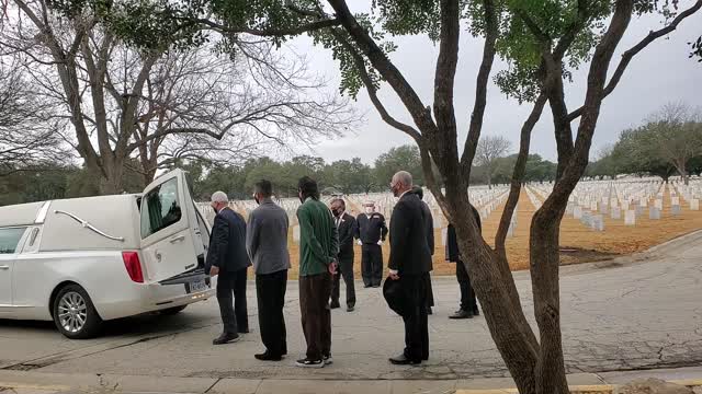 Tanis Godines Burial Fort Sam - part1