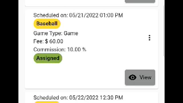 Coach scheduling through an assigner