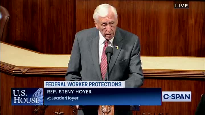 House Majority Leader Rep. Steny Hoyer: Republicans "have made it quite clear they want to eliminate what they call the Deep State. The Deep State is a cadre of professionals dedicated to honouring the Constitution and the laws of this country...&quo