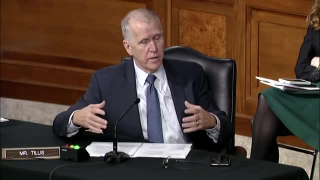 'Why Should That Be On The Table?': Tillis Questions Biden Nominee On Russia-Ukraine Policy