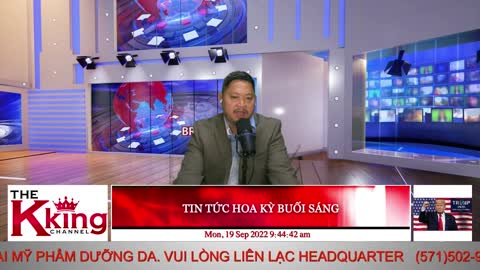 TIN TỨC HOA KỲ BUỔI SÁNG - 09/19/2022 - The KING Channel