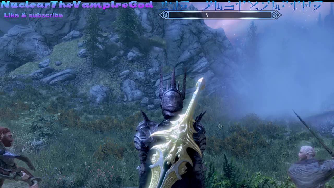 Skyrim Killing alduin with the blade of olympus