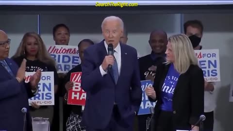 They just cut the feed because Biden started rambling incoherently