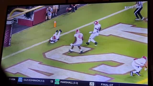 Alabama blocked punt for TD