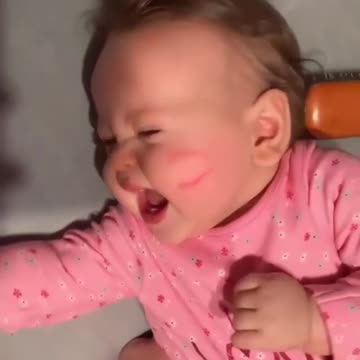 Cute baby with his daddy