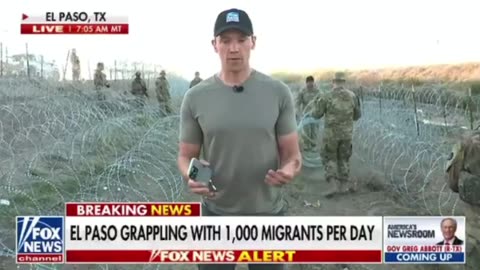 122 miles of border fence