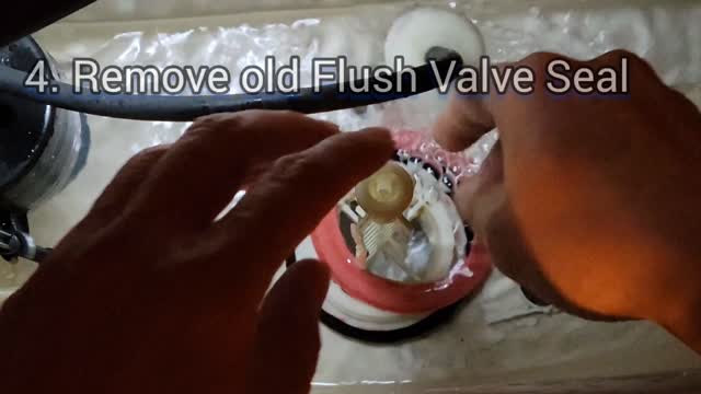 How to Replace Toilet Flush Valve Seal (Mansfield Brand)