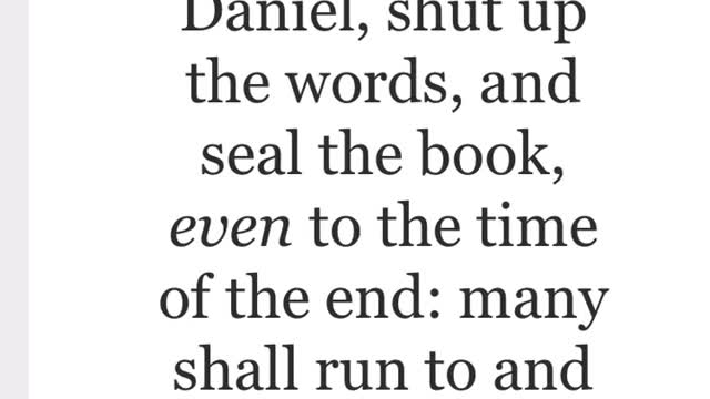 Knowledge shall increase.