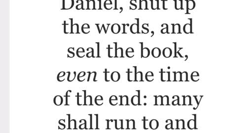 Knowledge shall increase.