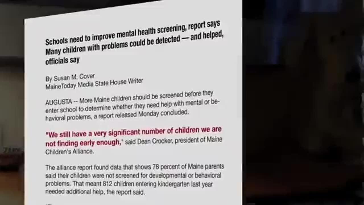 Ever asked yourself why there is so much anxiety, depression and mental problems in children?