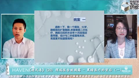 《避風港 Haven》（20）病案解析 藥用青蒿素不管針對哪一期的癌症病人都值得試用