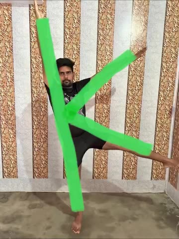 Look at your body divided into letters of ABC, man come book 😱😡