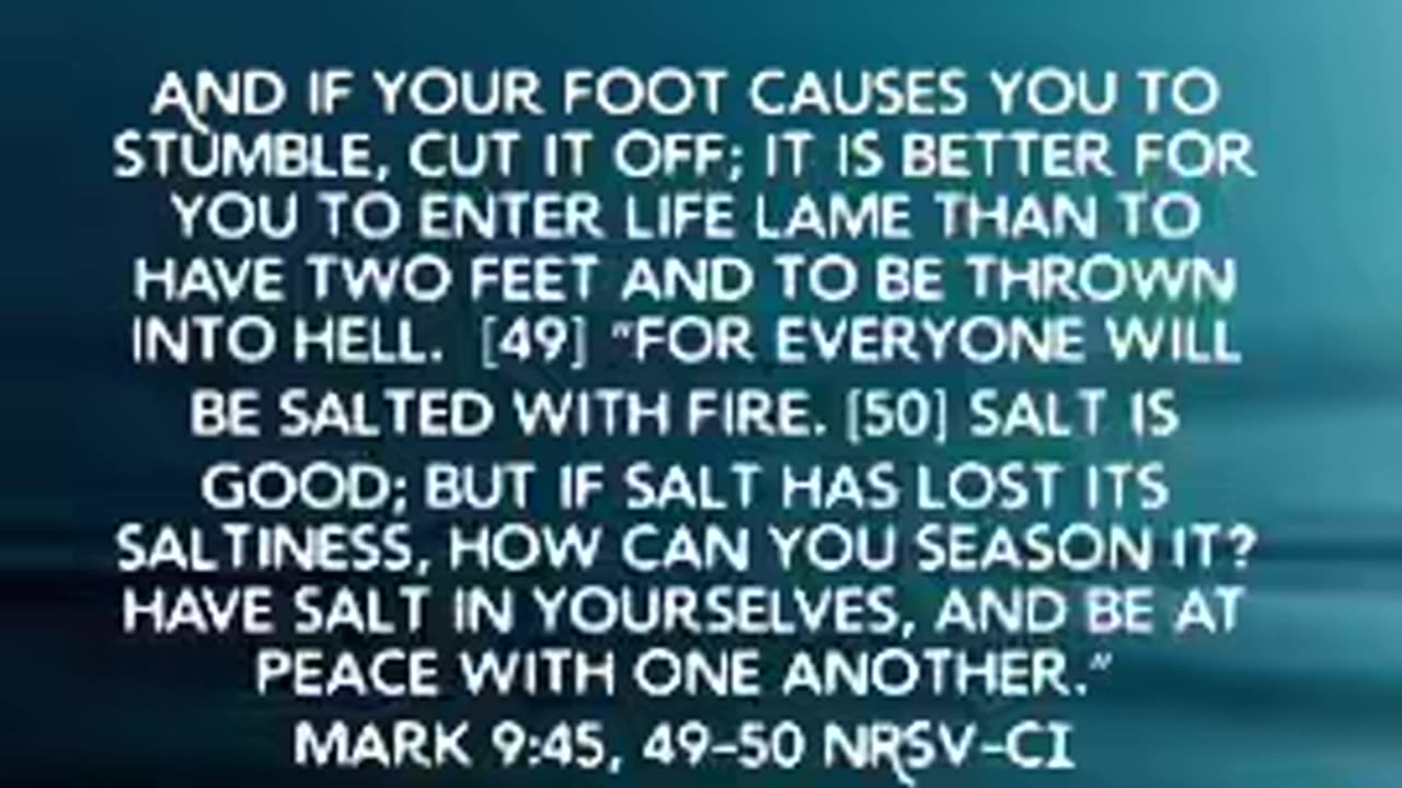 salt is good #christiantiktok #bible #bibleverseoftheday♥️💚💙💜🧡💛 #bibleverse #biblebuild