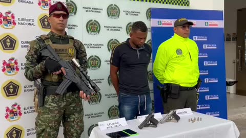 Captura alias Asprilla cabecilla de las AGC en Rionegro