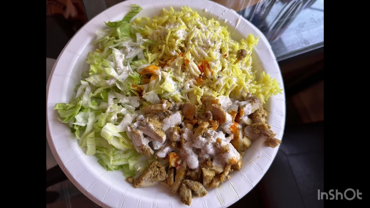 Chicken gyro (halal guys)