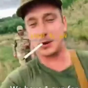 Ukraine soldier underequipped: 1 riffle with 2 bullets for 4 people