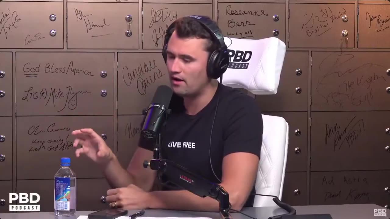 Charlie Kirk admits the real reason Tiktok was going to be banned and it wasn't for America