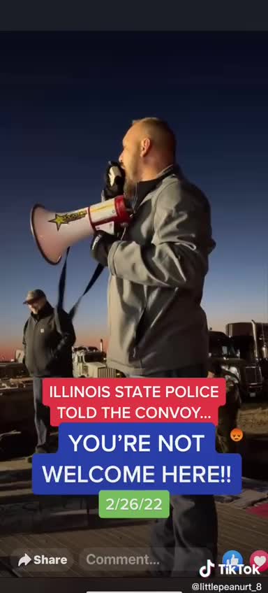 "Remind Them That They Work for Us!" - The People's Convoy Responds to the Illinois State Police