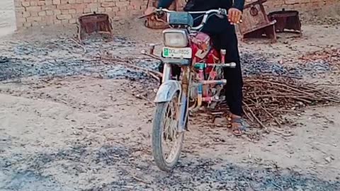 Motorcycle wheeling Fun