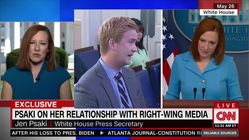 Sickening propaganda via CNN and Psaki