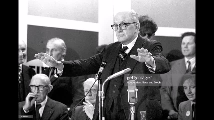 James Dillon on Freedom- Fine Gael Ard Fheis 1977