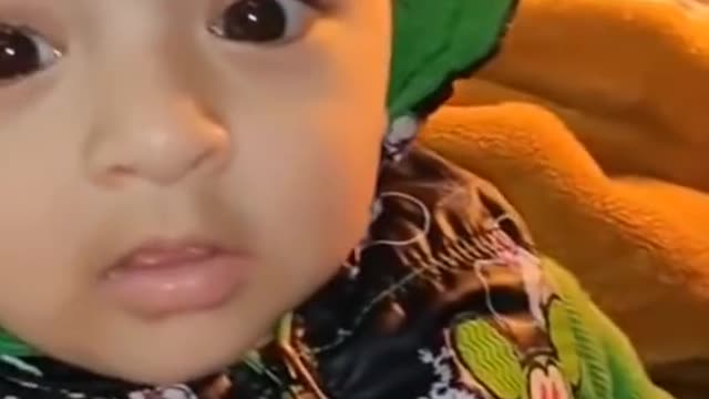 Cute Baby Saying baba Baby can say papa funny Cute Baby Video amazing.