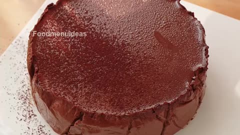 Chocolate Mousse Cake #asmr #cooking #foodmenuideas27