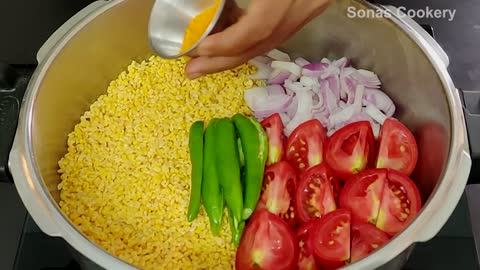 How to make tasty tomato moong dai