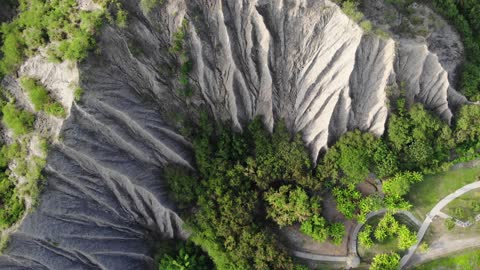 Tianliao Moon World Landscape Park 月世界地景公園 🇹🇼 (2020-06) {aerial}