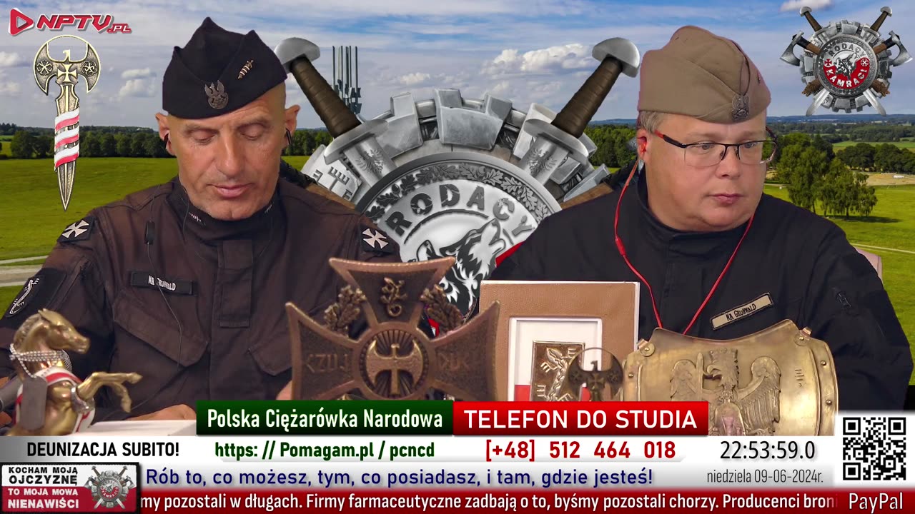 DEUNIZACJA SUBITO! Nd. 9.06.2024r. Wojciech Olszański, Marcin Osadowski NPTV.pl Rodacy