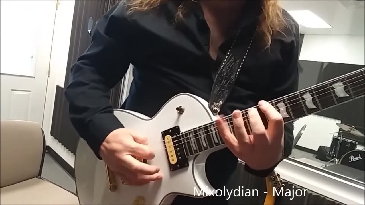 Jim Dofka Guitar Lesson 1 - 6 String Arpeggios And Scale Modes © ESP LTD EC-1000T