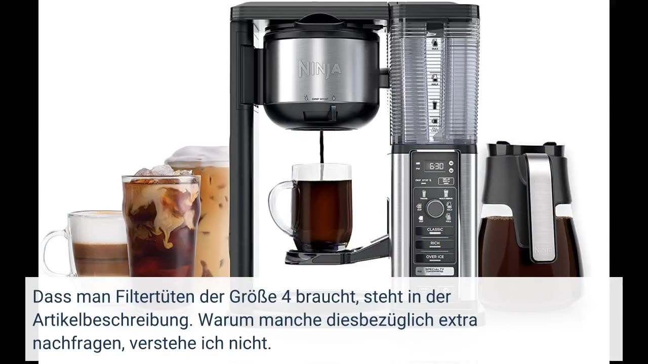 SEVERIN Kaffeemaschine, Für gemahlenen Filterkaffee, 10 Tassen, Inkl. Glaskanne, KA 4479, Schwarz