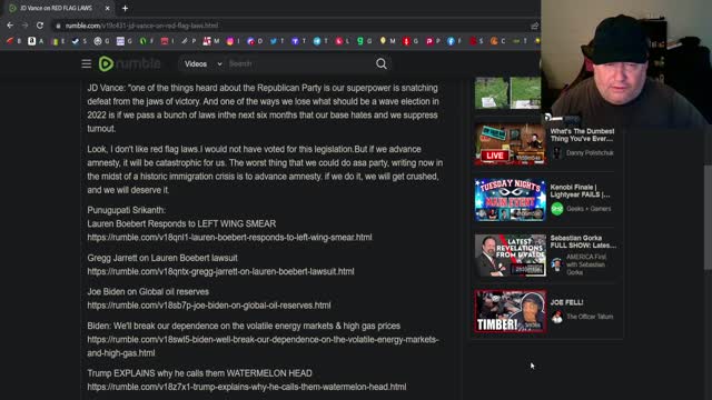 JD Vance doesn't support red flag laws