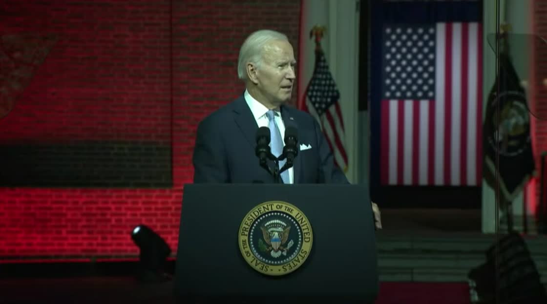 Chants of "Let's Go Brandon" grow louder as Biden continues to target conservatives.