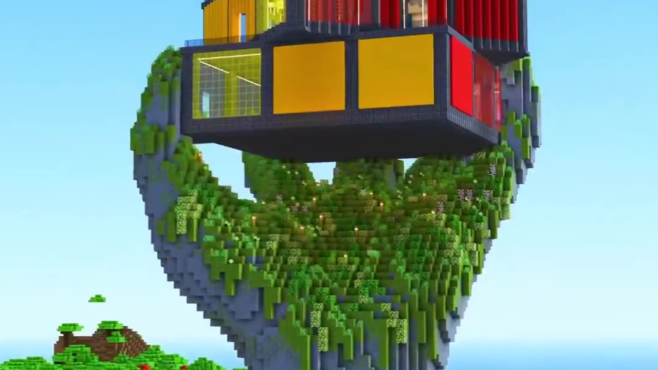 Best cubic 🔥 house in Minecraft 😁 keep supporting ❤️