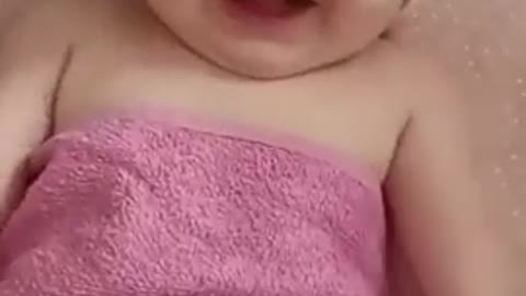 Cut baby smile