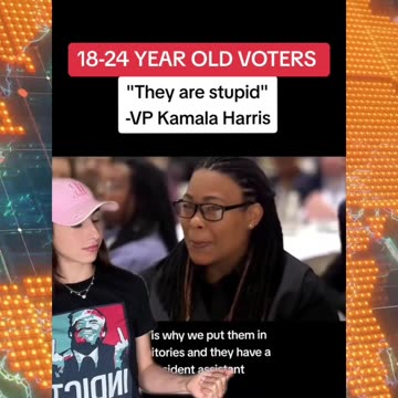 What else do we know about this population, 18 to 24? They are stupid.