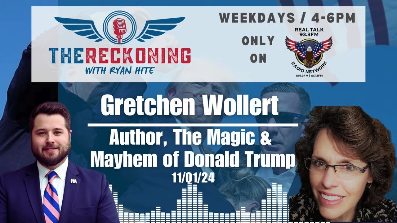 INTERVIEW: Gretchen Wollert — Magic and Mayhem of Trump | 11/01/2024