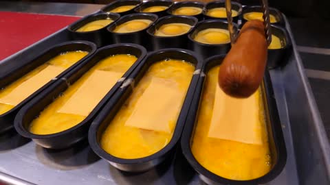- Sausage cheese egg bread - korean street food