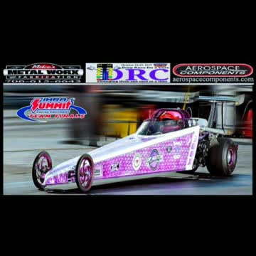Jr Drag racer Kat The Kid Cross