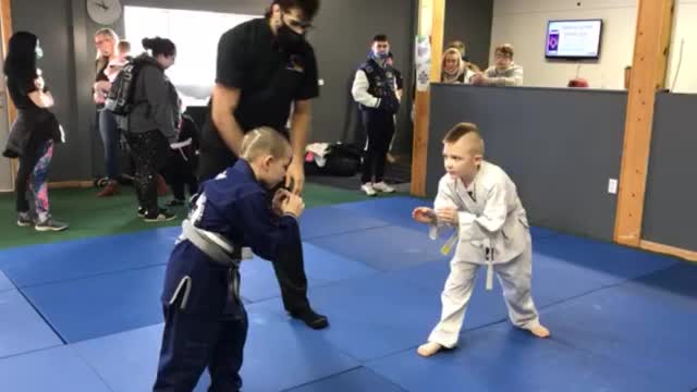 FUJI BJJ TOURNAMENT - Kids Beginner Gi - Sanford, Mi 1/9/21