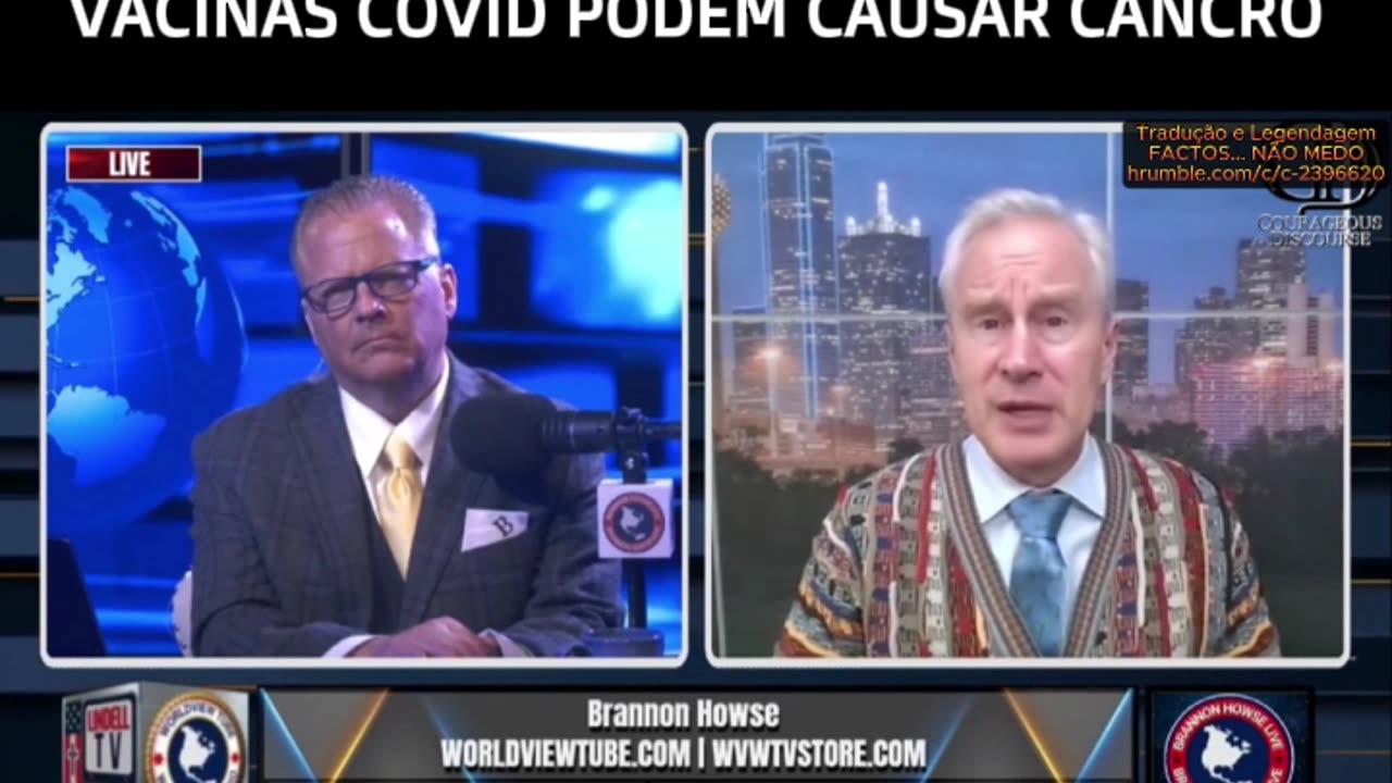 💉⚠️DR. MCCULLOUGH EXPLICA COMO AS VACINAS COVID PODEM CAUSAR CANCRO💉⚠️