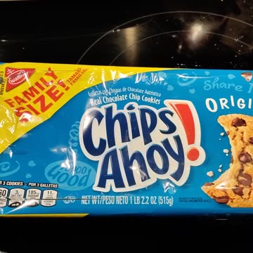 2nd Eating Of Nabisco Family Size Chips Ahoy! Real Chocolate Chip Cookies, Dbn, MI, 10/16/23