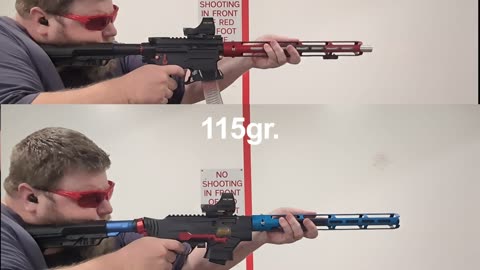 PC Carbine vs AR-V Ammo Test