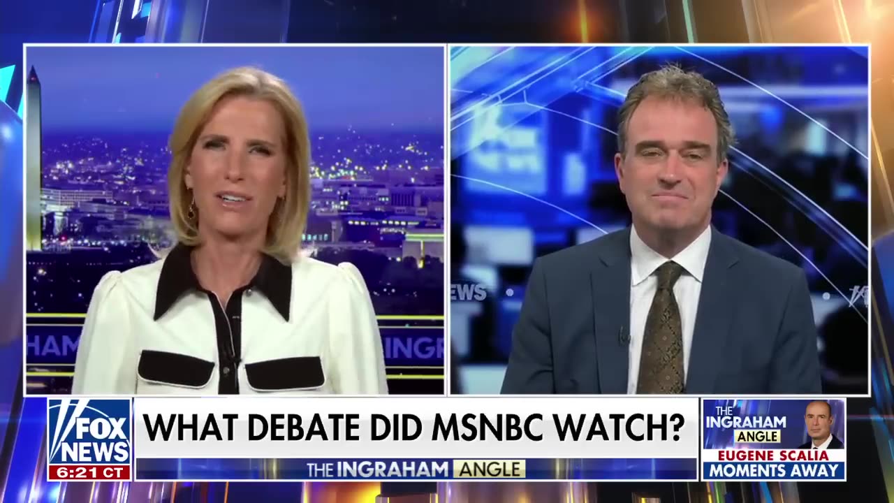 Did MSNBC watch the same debate Charlie Hurt