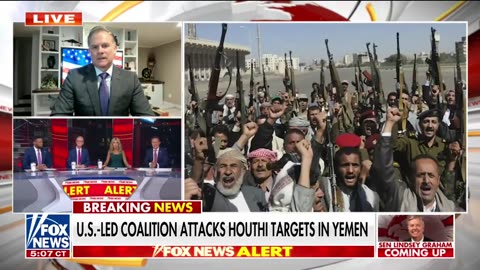 Houthis threaten US, UK after more than 60 strikes overnight